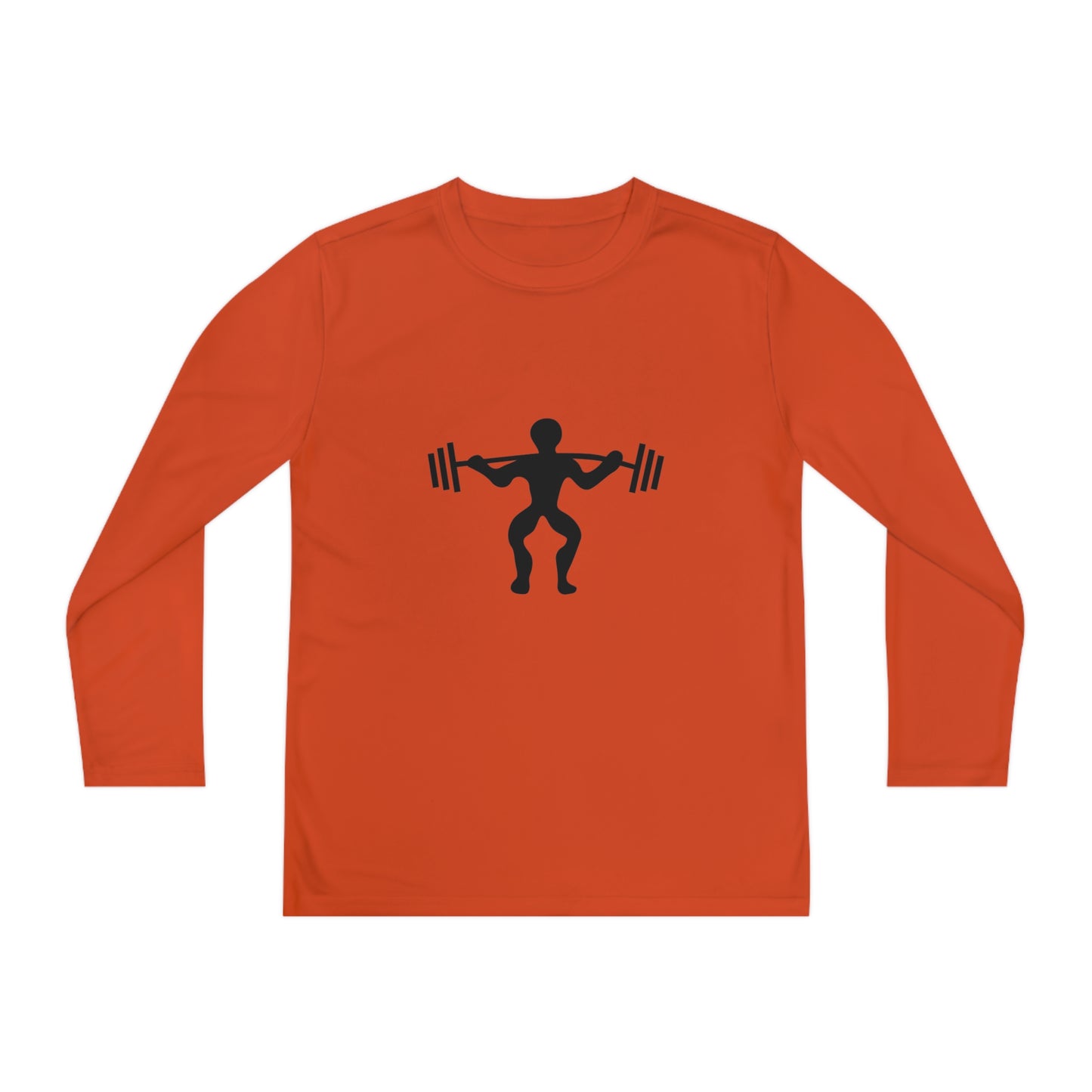 Youth Long Sleeve Competitor Tee: Weightlifting 