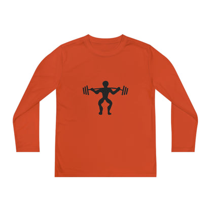 Youth Long Sleeve Competitor Tee: Weightlifting 