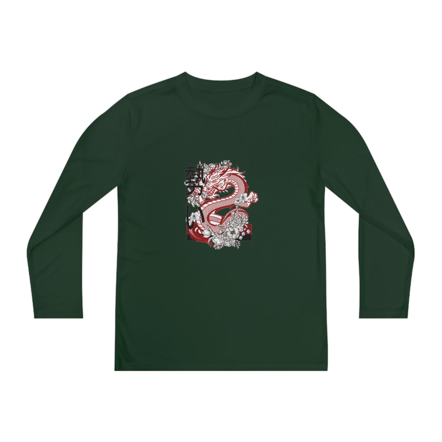 Youth Long Sleeve Competitor Tee: Dragons 