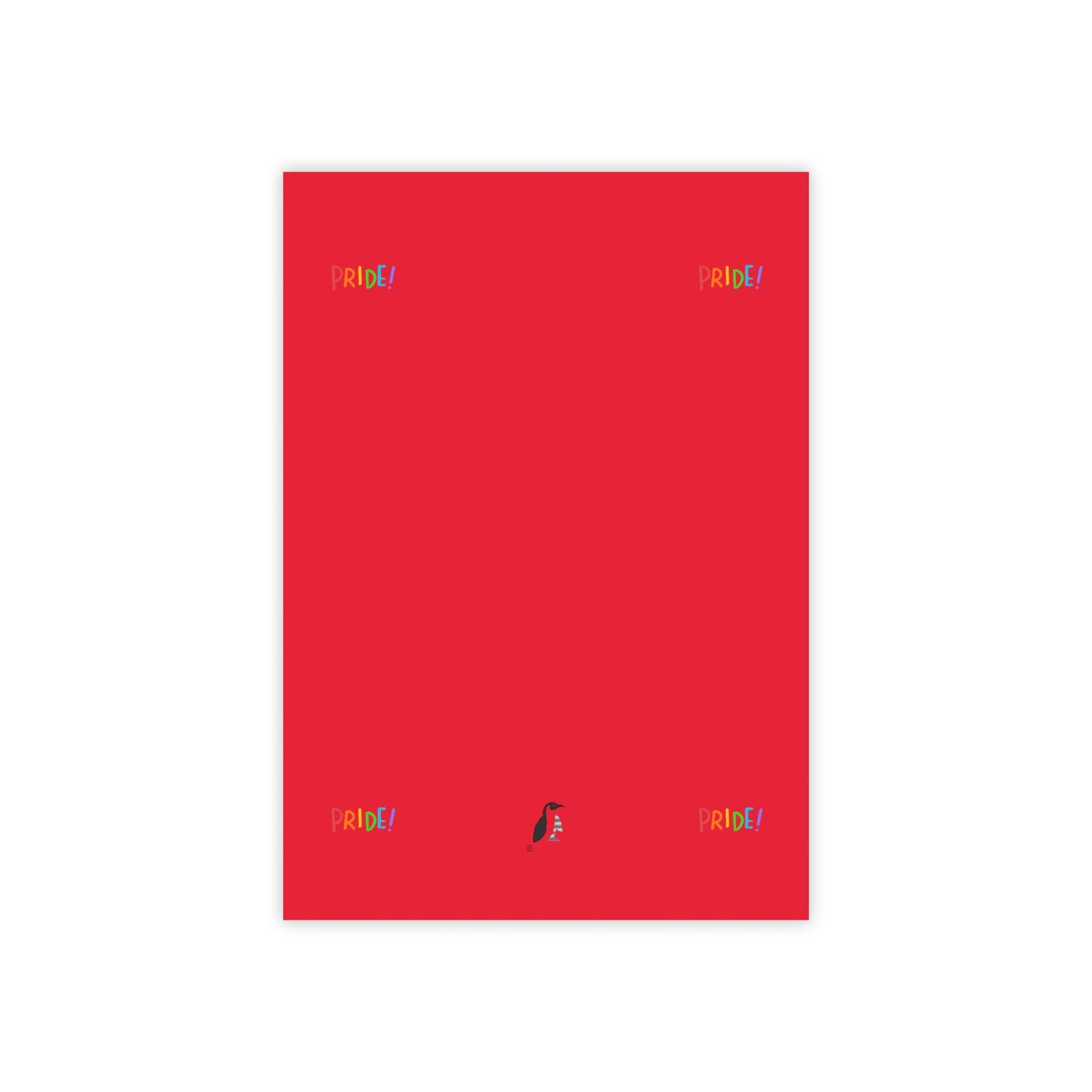 Post-it® Note Pads: LGBTQ Pride Dark Red