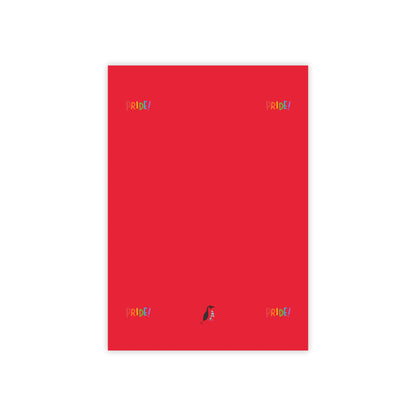 Post-it® Note Pads: LGBTQ Pride Dark Red