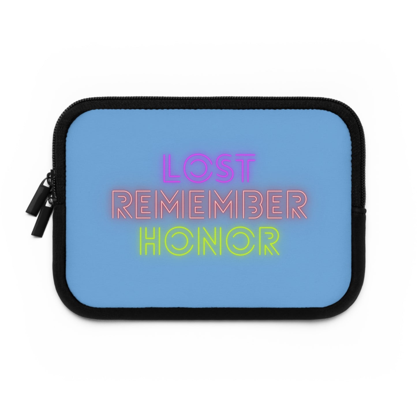 Laptop Sleeve: Lost Remember Honor Lite Blue