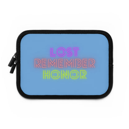 Laptop Sleeve: Lost Remember Honor Lite Blue