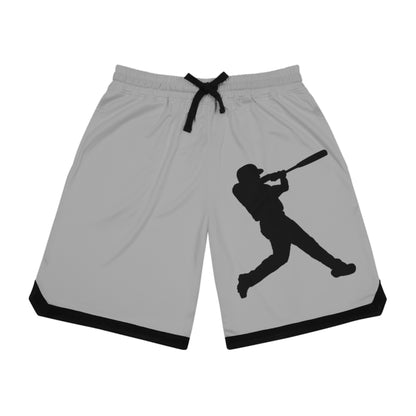 Basketball Rib Shorts: Baseball Lite Grey