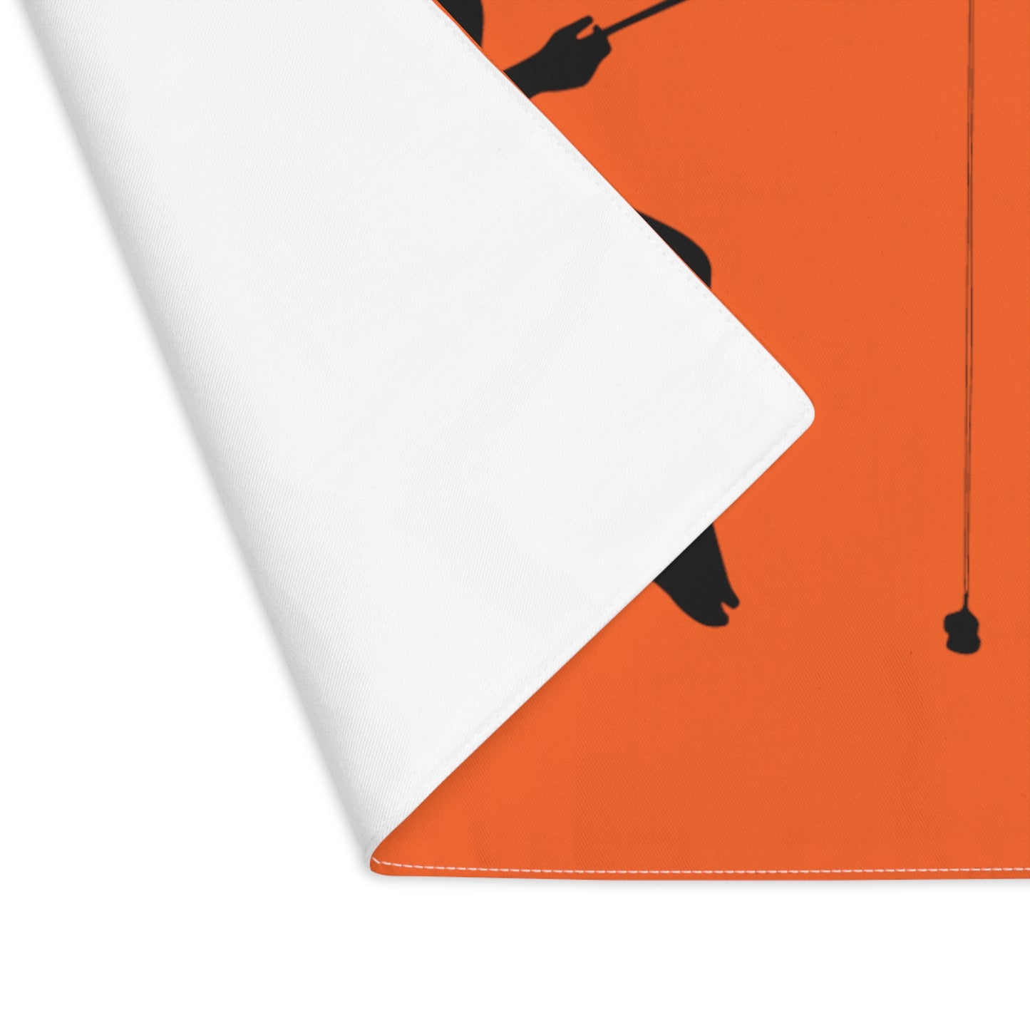 Placemat, 1pc: Fishing Orange