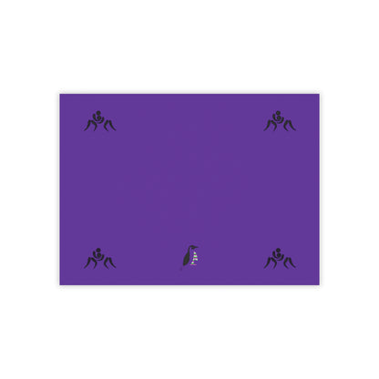 Post-it® Note Pads: Wrestling Purple