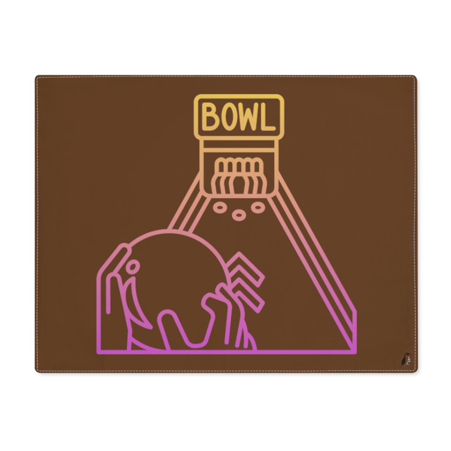 Placemat, 1pc: Bowling Brown