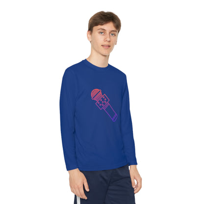 Youth Long Sleeve Competitor Tee: Musika 