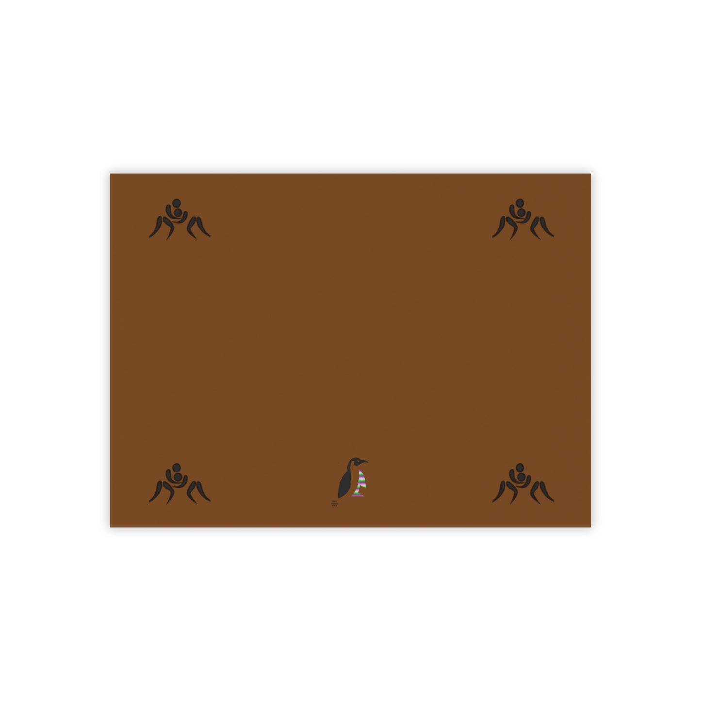 Post-it® Note Pads: Wrestling Brown