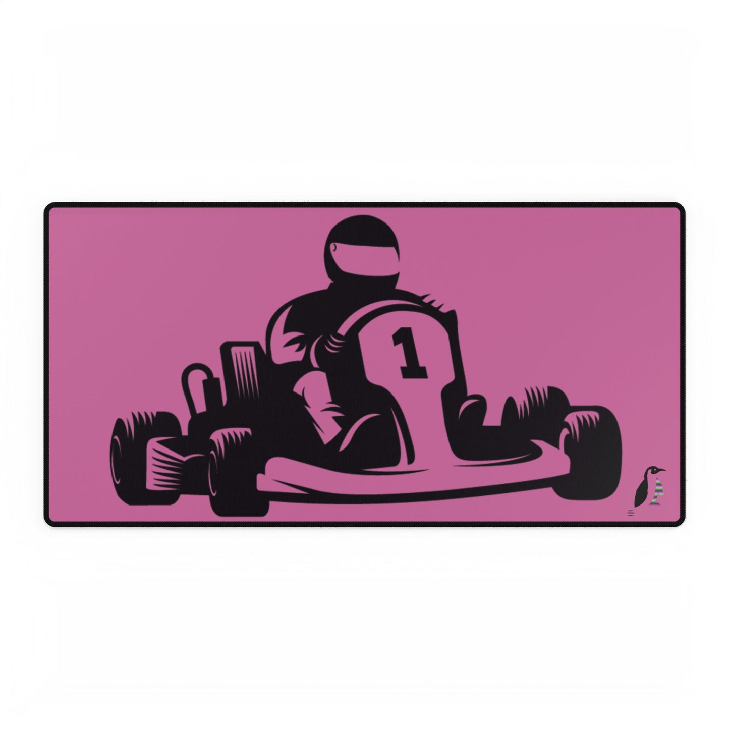 Desk Mats: Racing Lite Pink