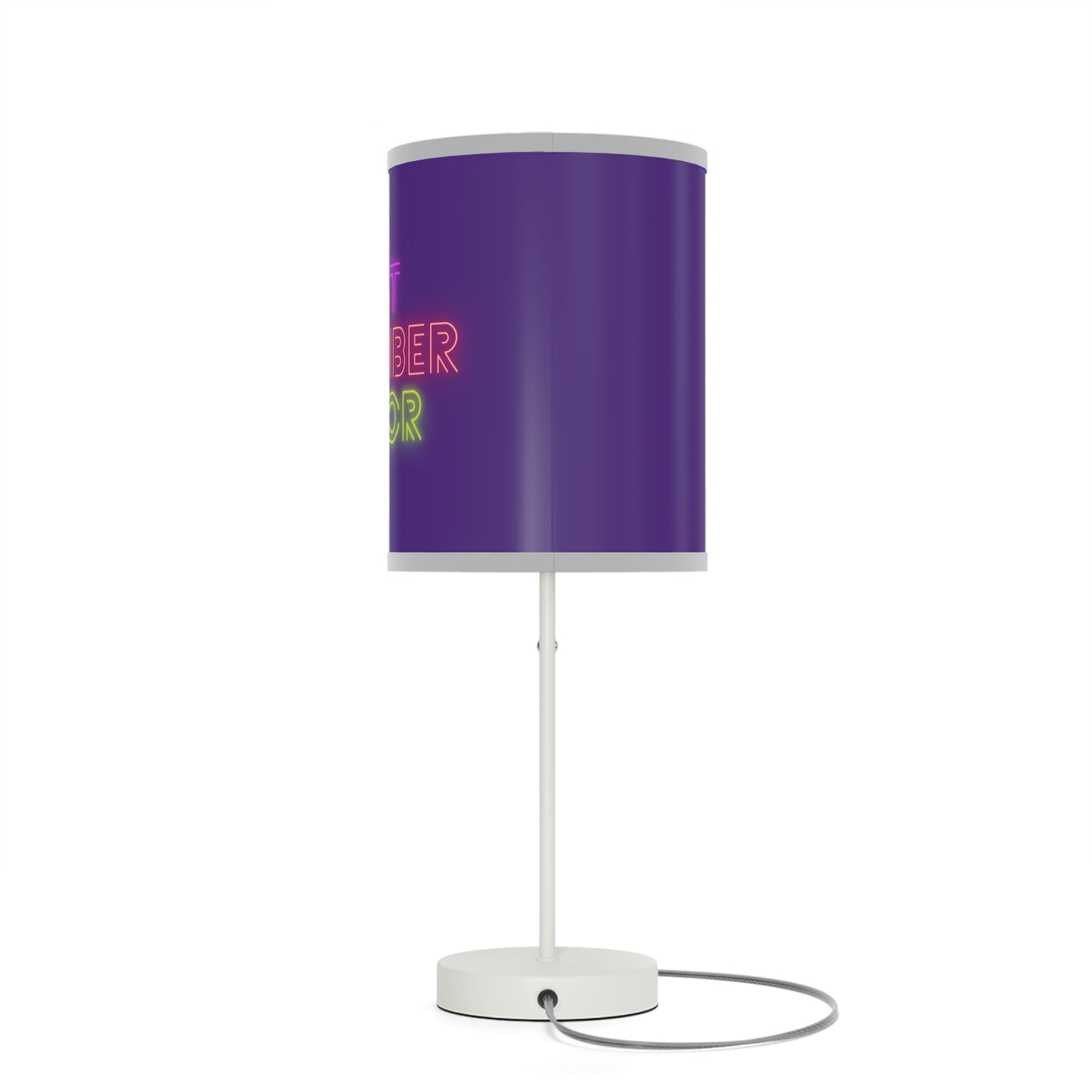 Lamp on a Stand, US|CA plug: Golf Purple