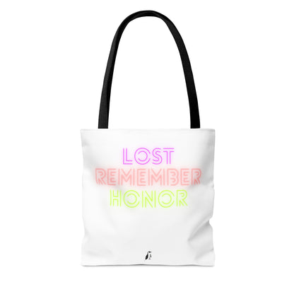 Tote Bag: Weightlifting White