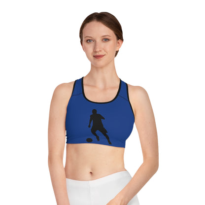 Sports Bra: Soccer Dark Blue