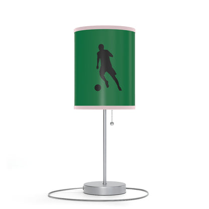 Lamp on a Stand, US|CA plug: Soccer Dark Green