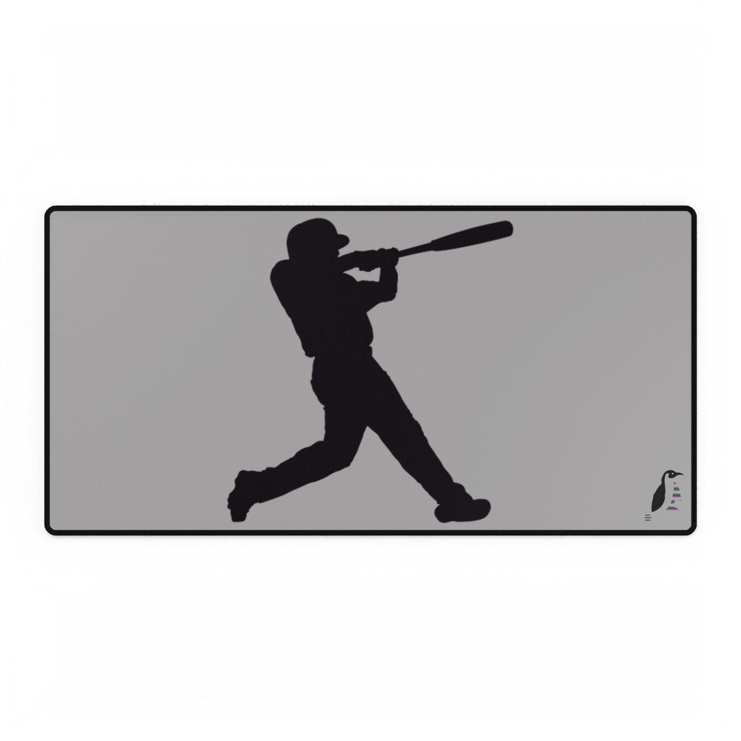 Desk Mats: Baseball Lite Grey