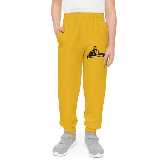 Youth Joggers: Racing Yellow