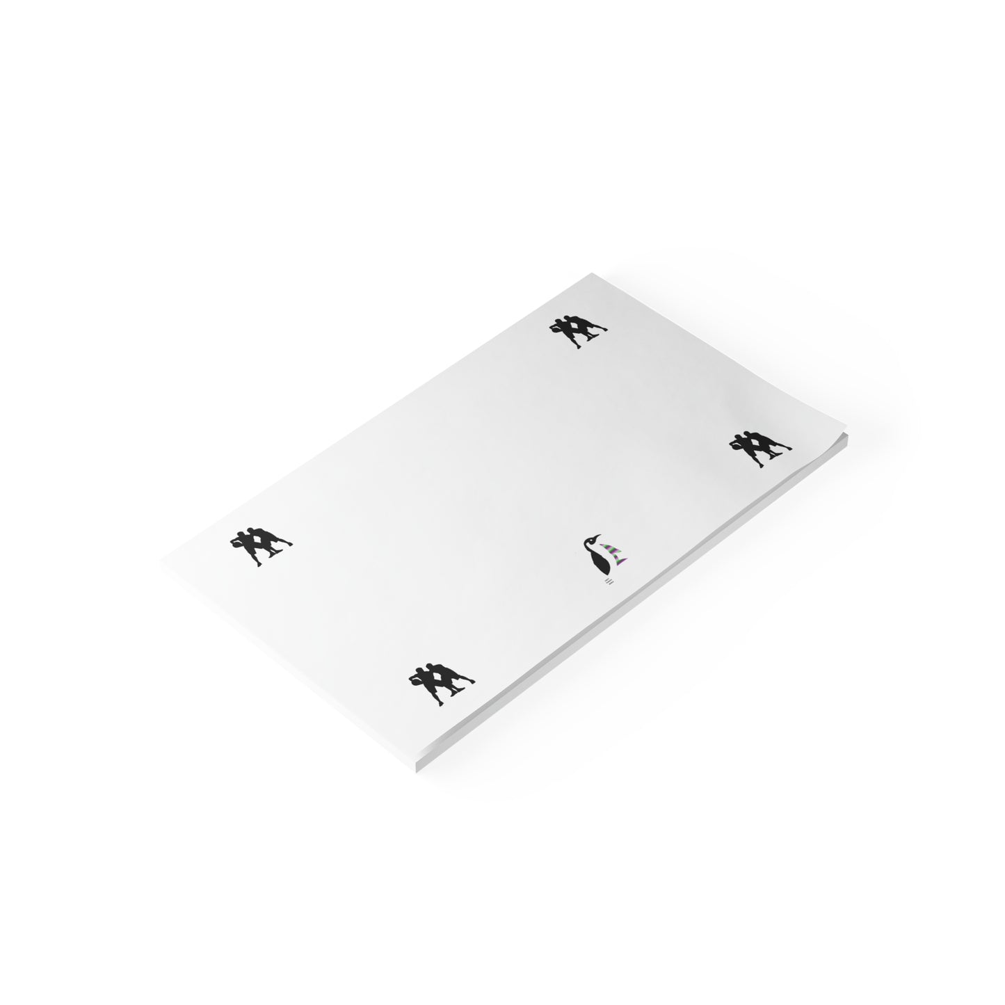 Post-it® Note Pads: Basketball White