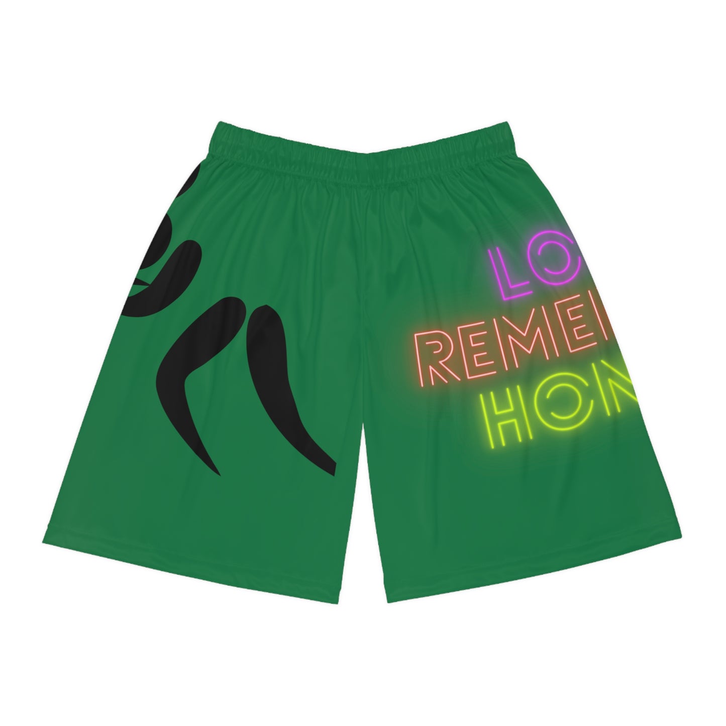 Basketball Shorts: Wrestling Dark Green