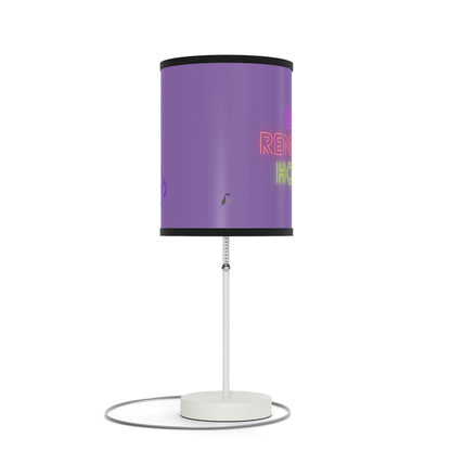 Lamp on a Stand, US|CA plug: Music Lite Purple