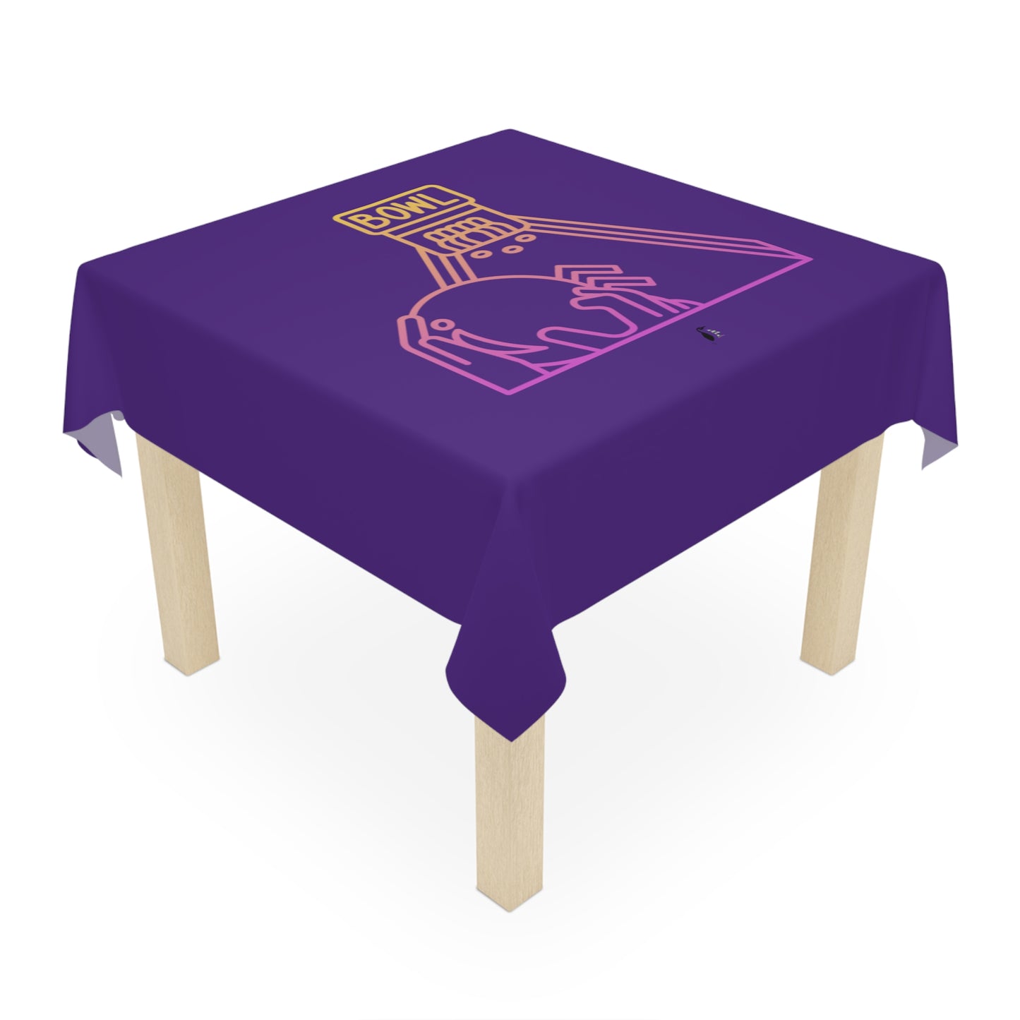 Tablecloth: Bowling Purple