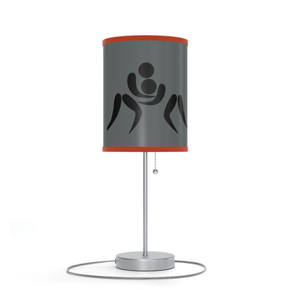 Lamp on a Stand, US|CA plug: Wrestling Dark Grey