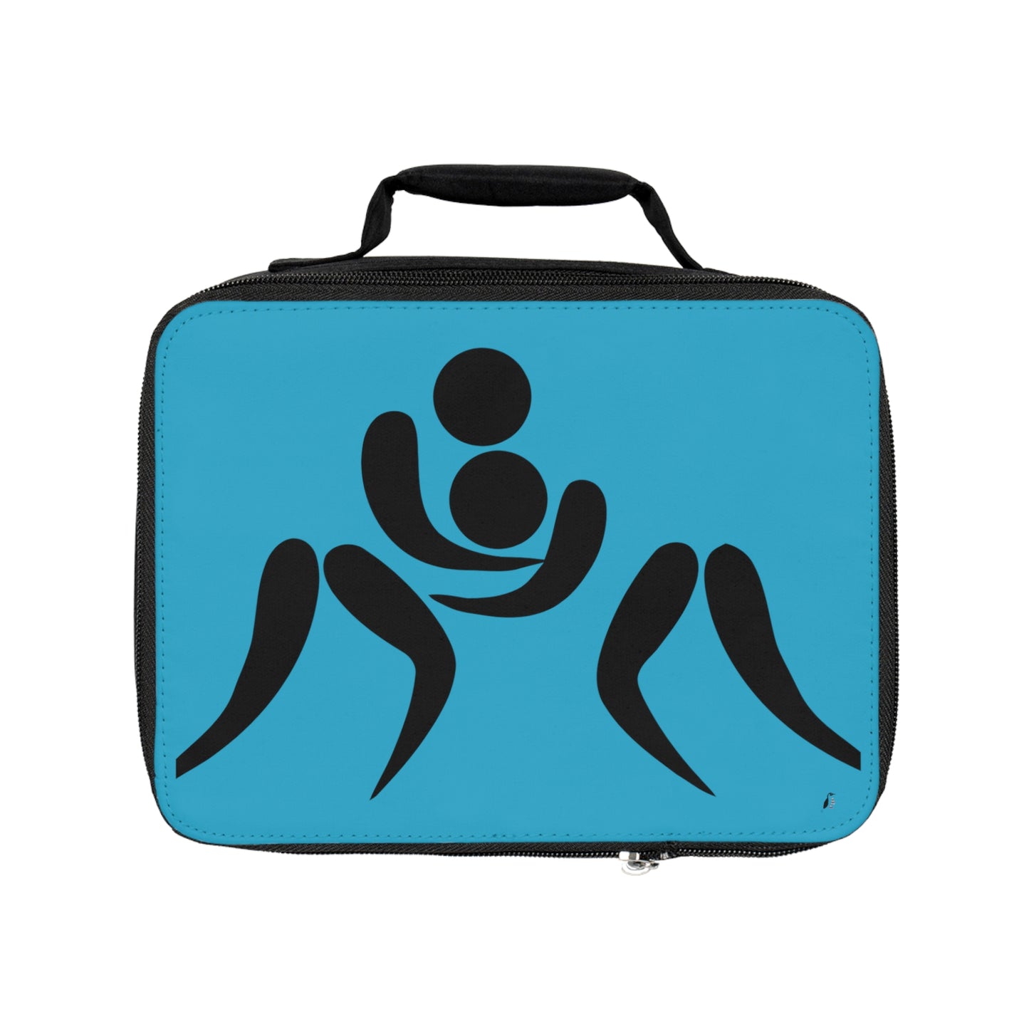 Lunch Bag: Wrestling Turquoise