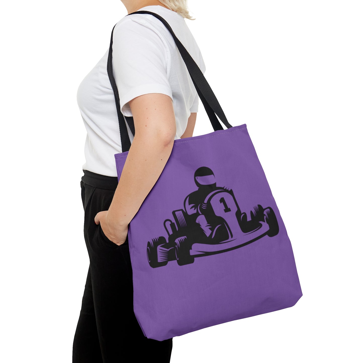 Tote Bag: Racing Lite Purple