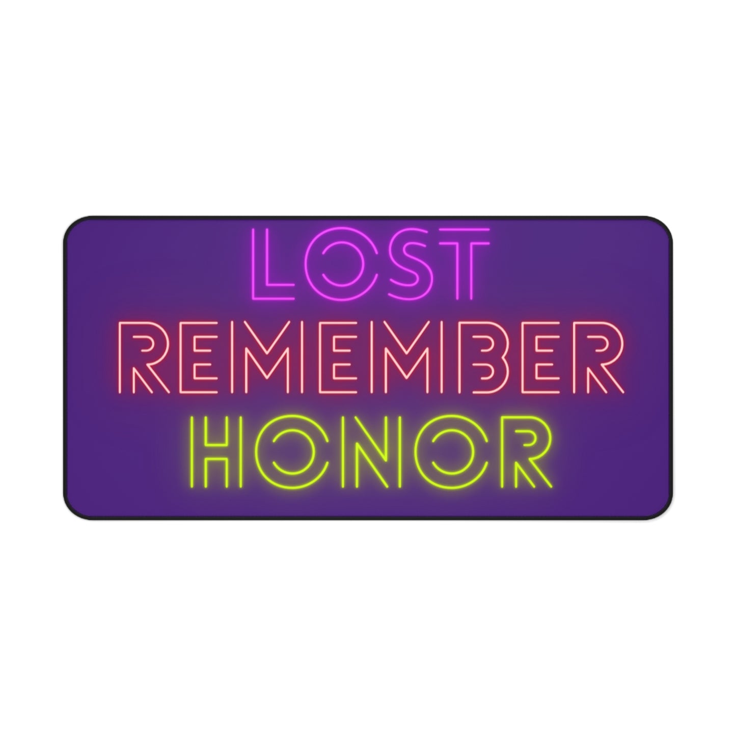 Desk Mat: Lost Remember Honor Purple