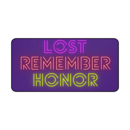 Desk Mat: Lost Remember Honor Purple