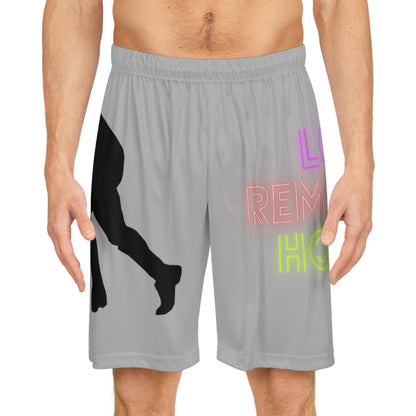 Basketball Shorts: Hockey Lite Grey