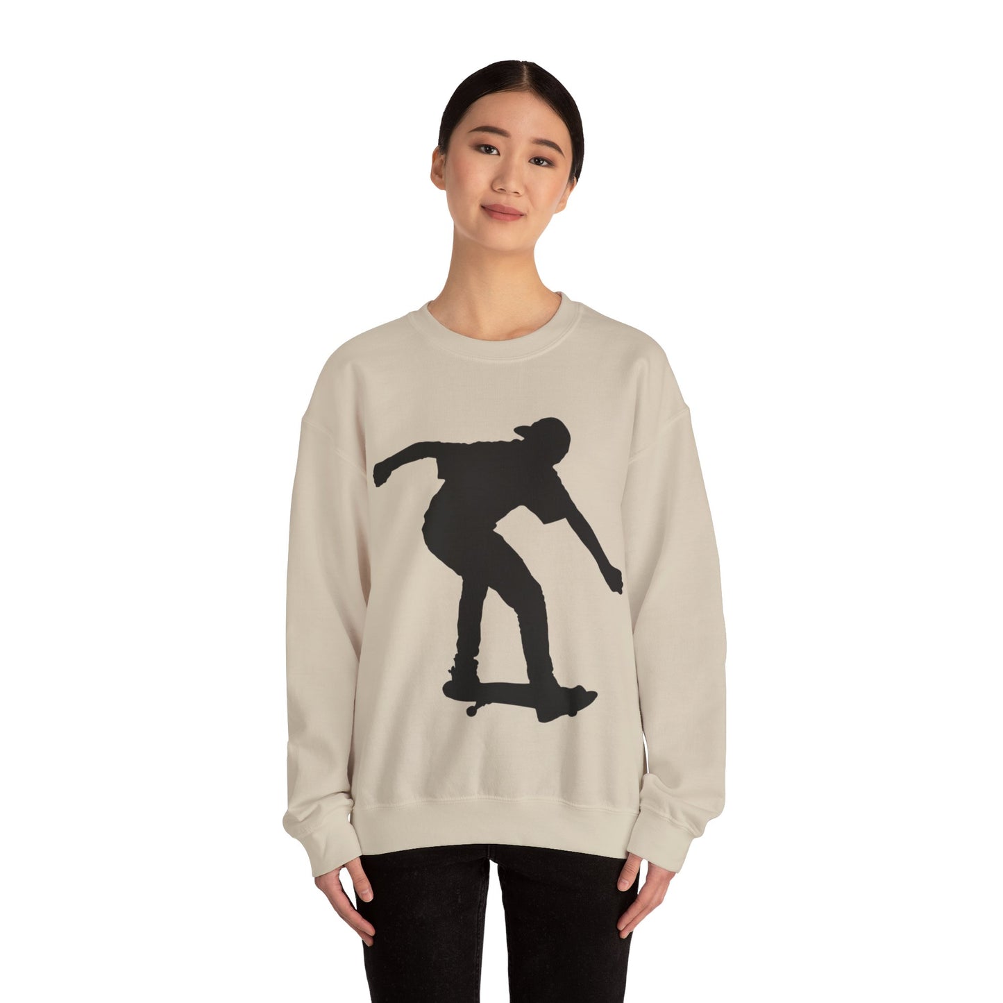 Heavy Blend™ Crewneck Sweatshirt: Skateboarding #1