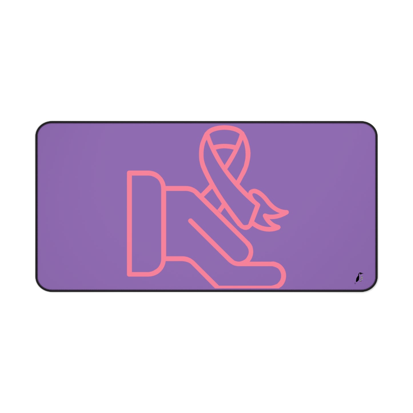 Desk Mat: Fight Cancer Lite Purple