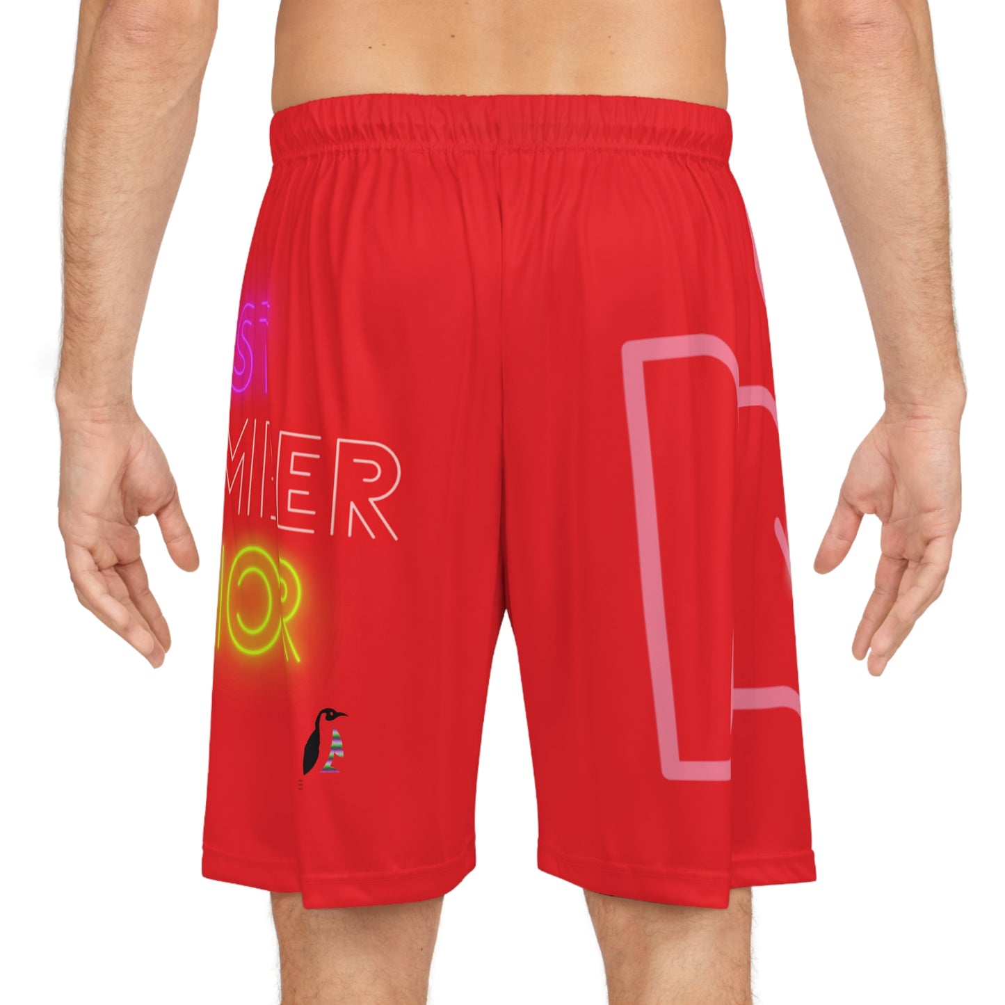 Basketball Shorts: Fight Cancer Red