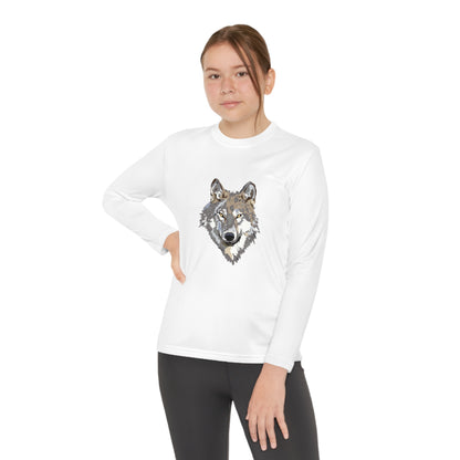 Youth Long Sleeve Competitor Tee: Mga Lobo 