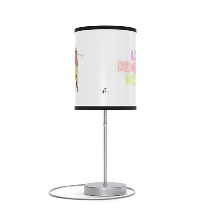 Lamp on a Stand, US|CA plug: Golf White 