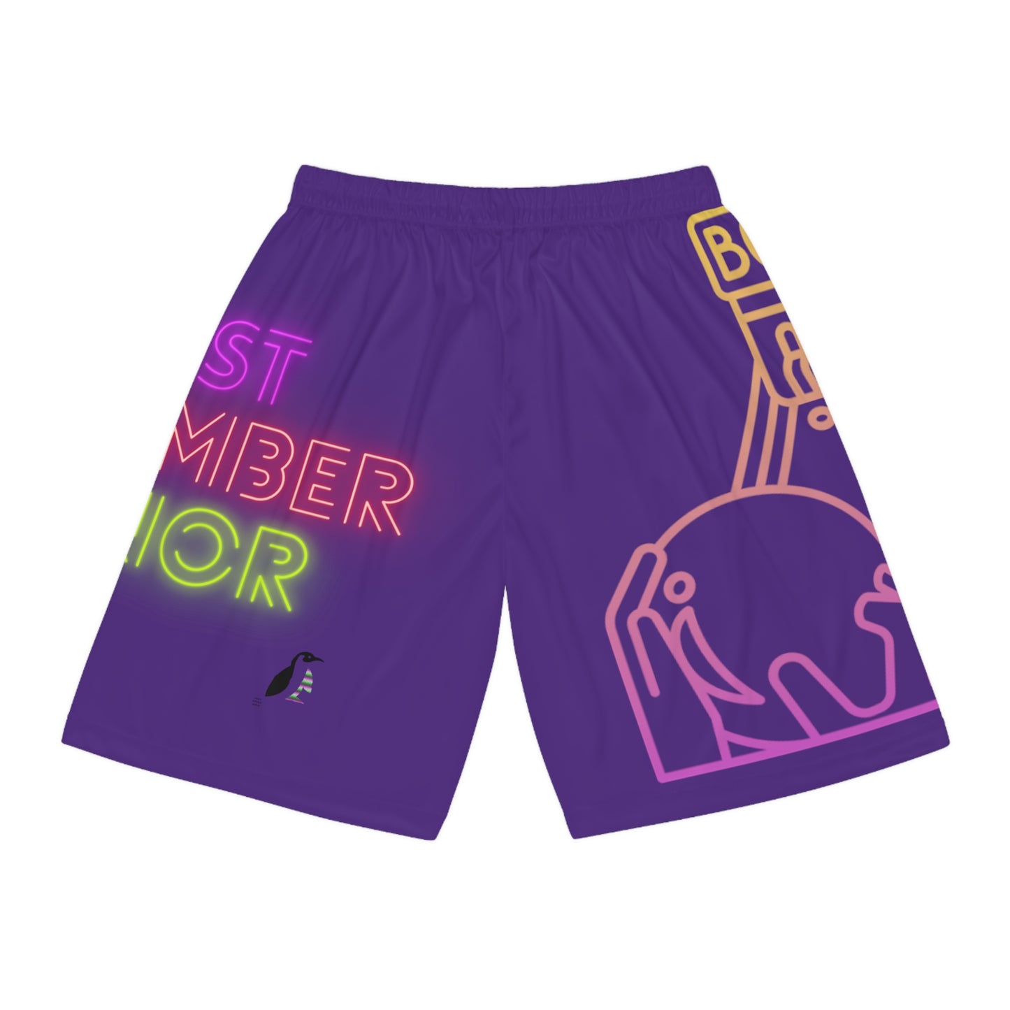 Basketball Shorts: Bowling Purple