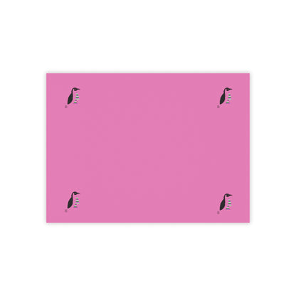 Post-it® Note Pads: Crazy Penguin World Logo Lite Pink