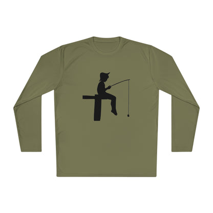 Lightweight Long Sleeve Tee: Fishing #1