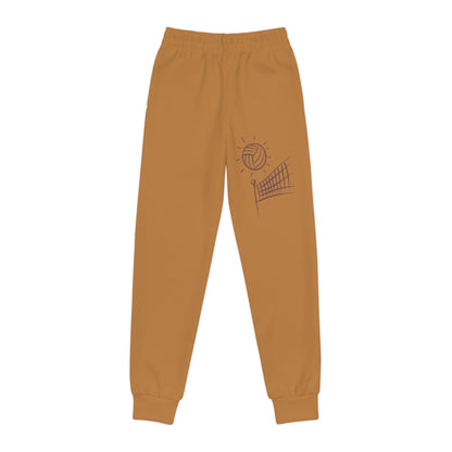 Youth Joggers: Volleyball Lite Brown