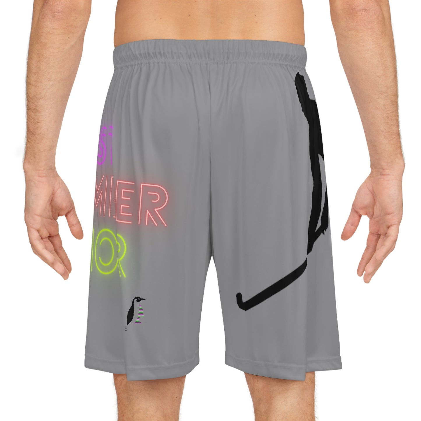 Basketball Shorts: Hockey Grey