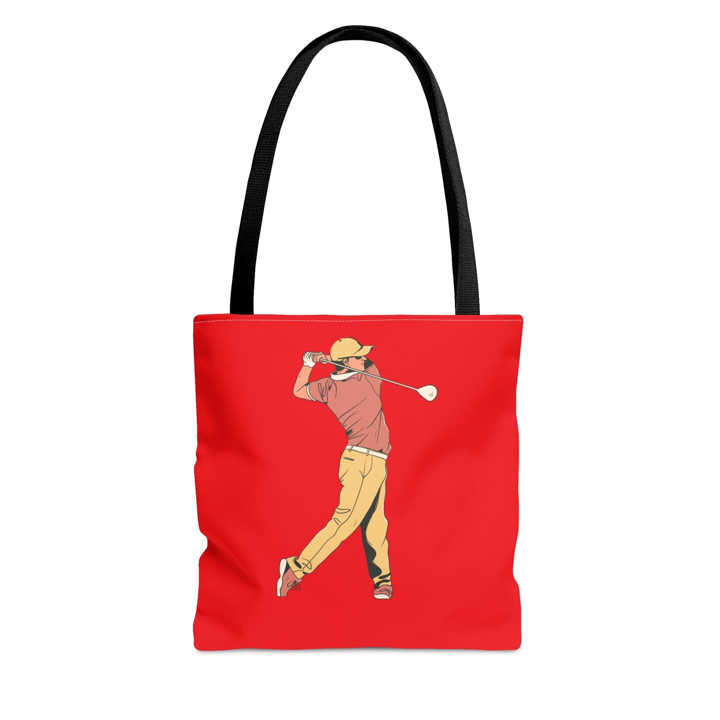 Tote Bag: Golf Red