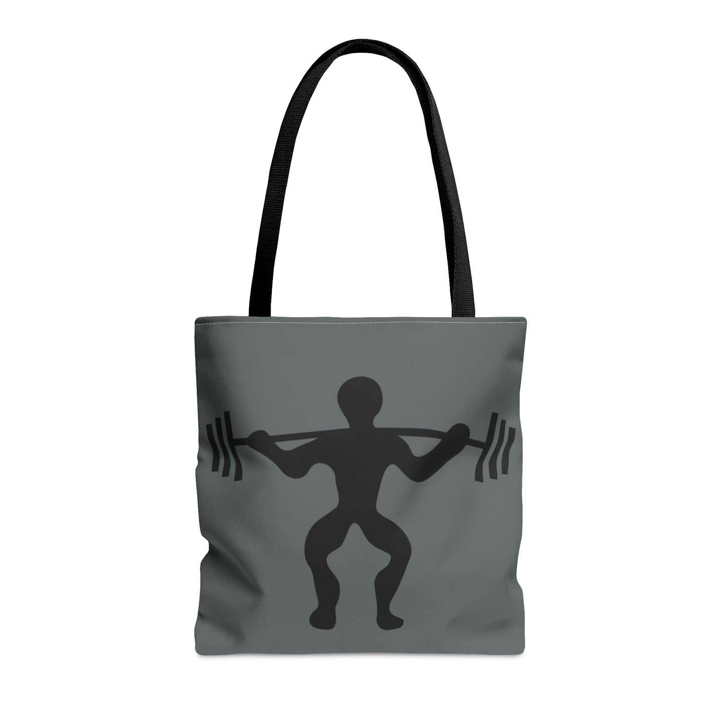 Tote Bag: Weightlifting Dark Grey