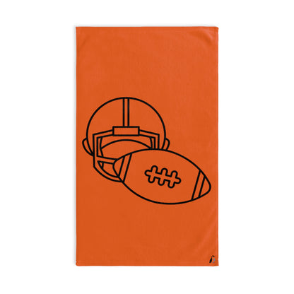 Hand Towel: Football Orange