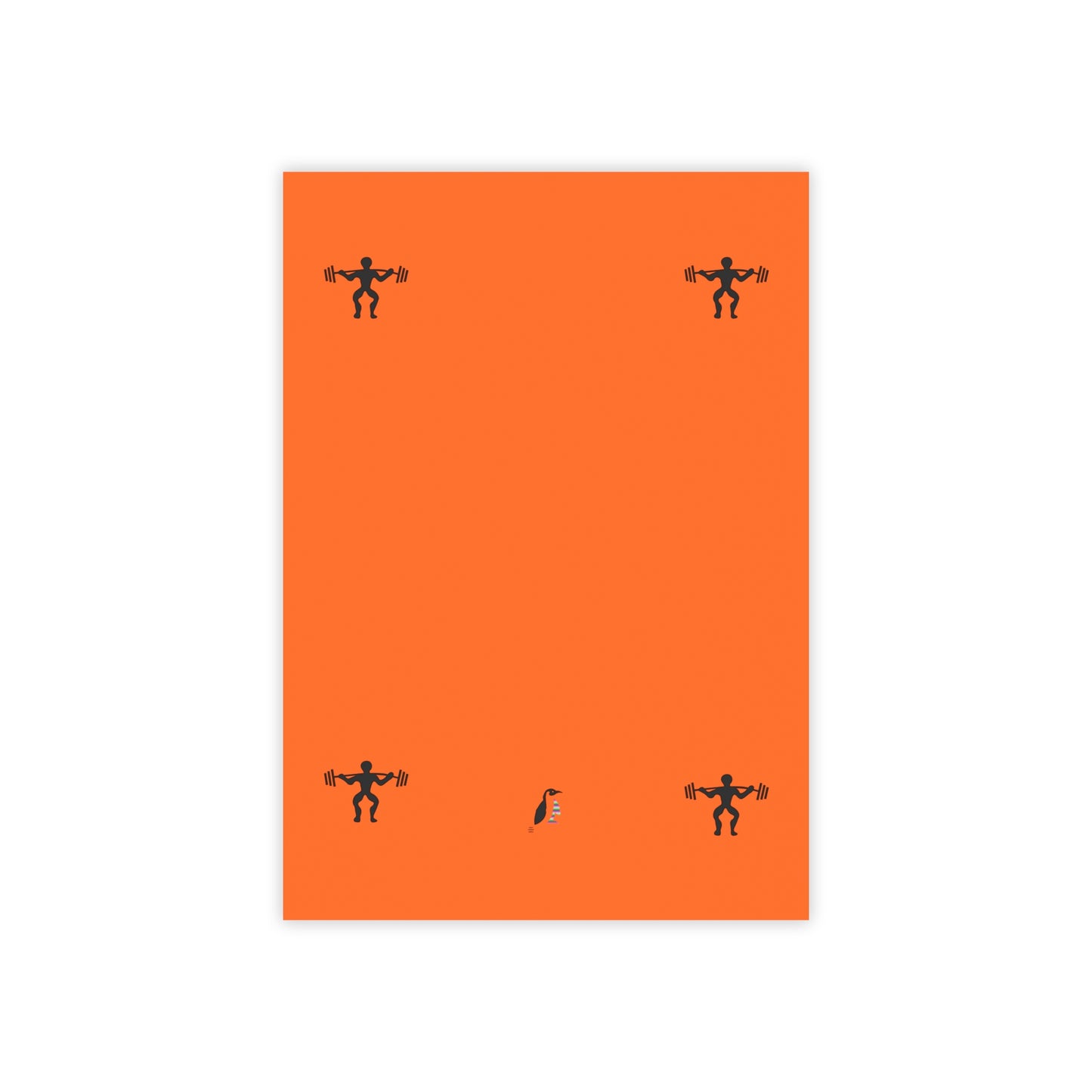 Post-it® Note Pads: Weightlifting Orange