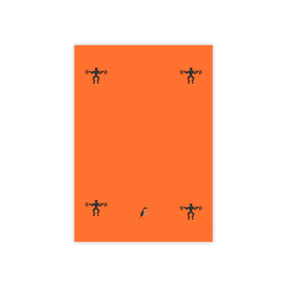 Post-it® Note Pads: Weightlifting Orange