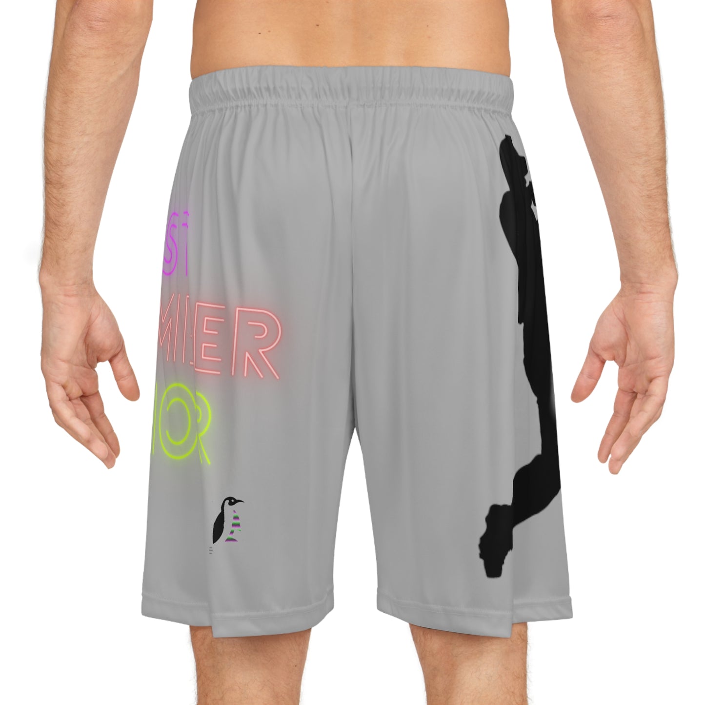 Basketball Shorts: Baseball Lite Grey