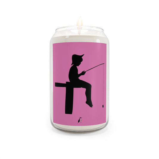 Scented Candle, 13.75oz: Fishing Lite Pink