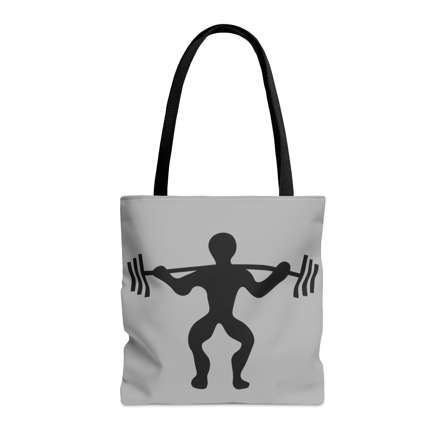 Tote Bag: Weightlifting Lite Grey