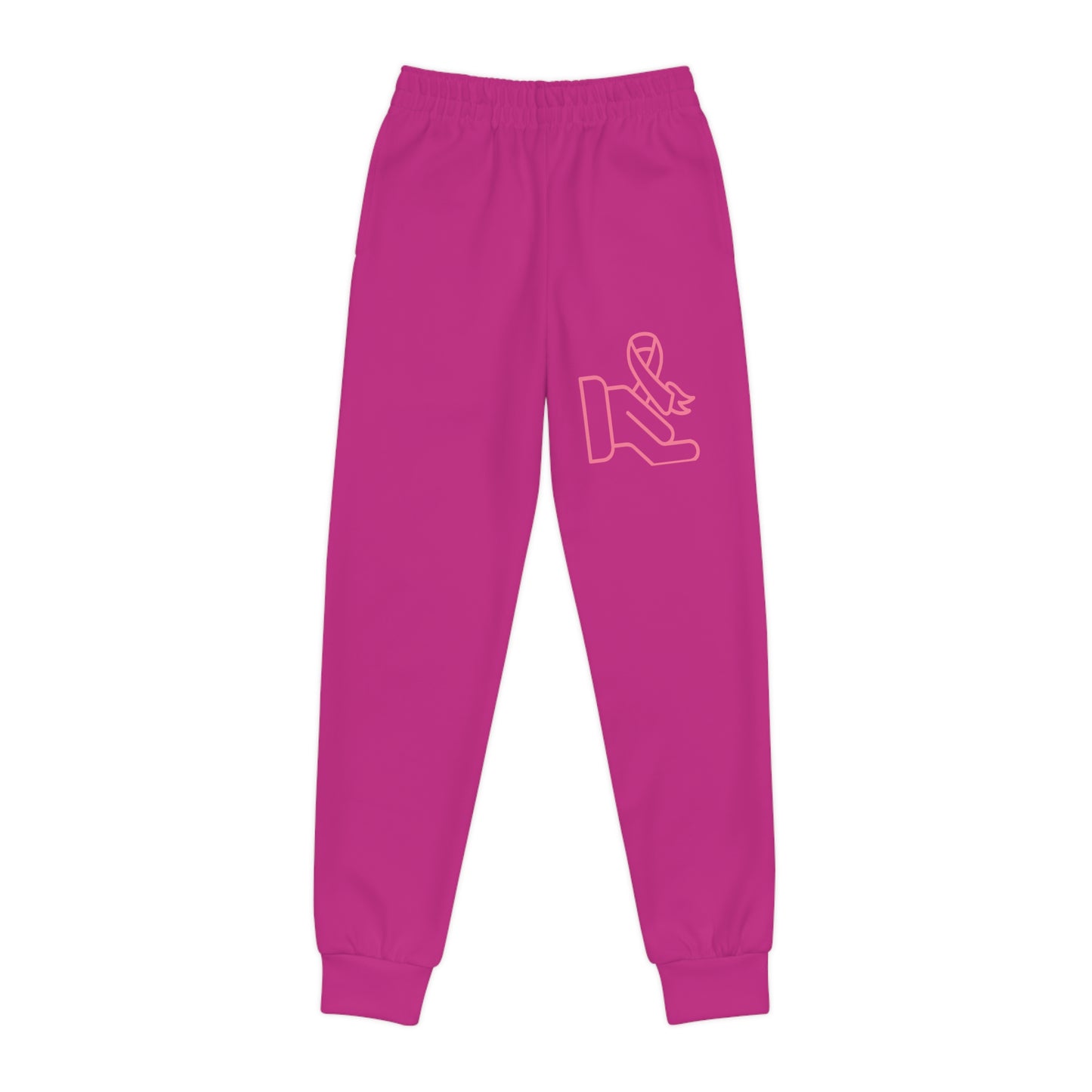 Youth Joggers: Fight Cancer Pink