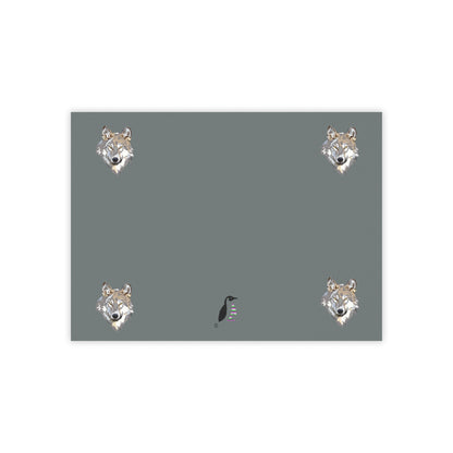 Post-it® Note Pads: Wolves Dark Grey